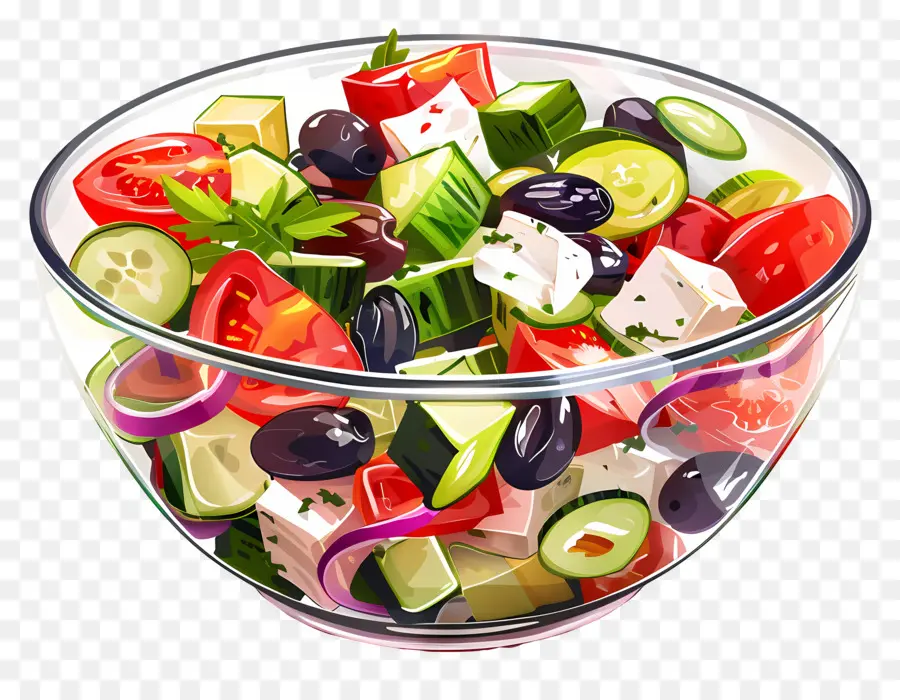 Ensalada Griega，Ensaladera PNG