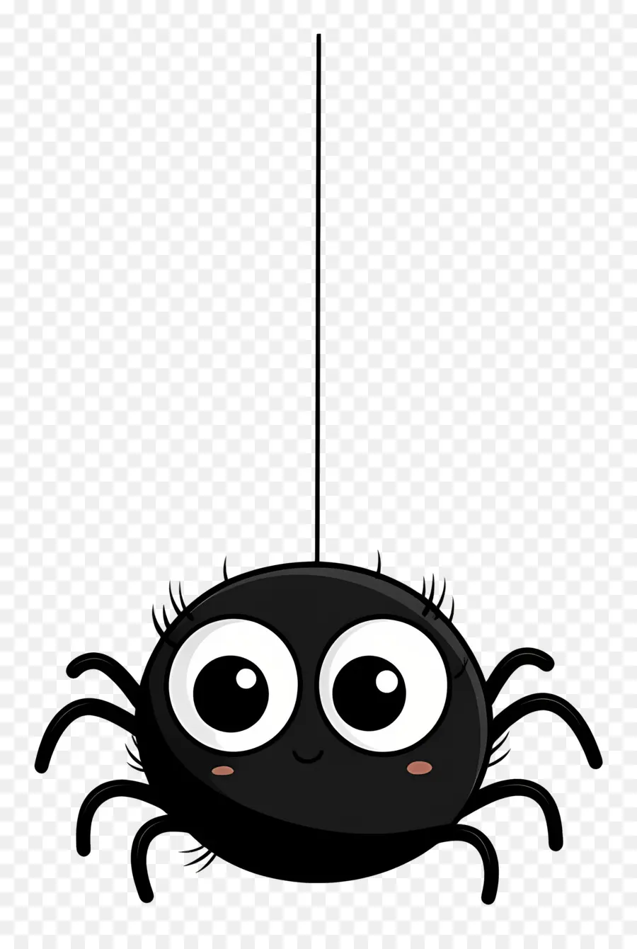 Araña De Halloween，Araña De Dibujos Animados PNG