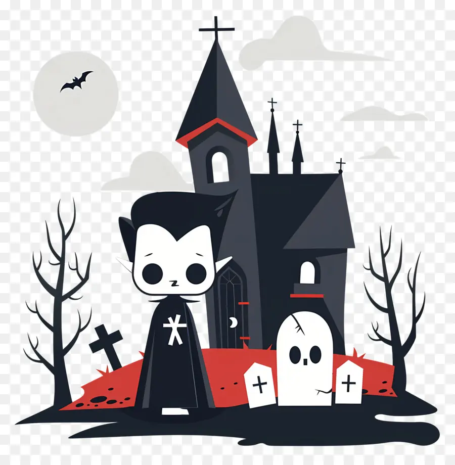 Vampiro De Halloween，Vampiro Y Fantasma PNG