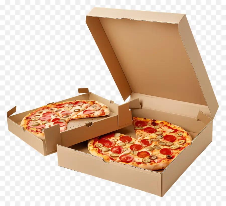 Caja De Pizza，Pizza En Caja PNG