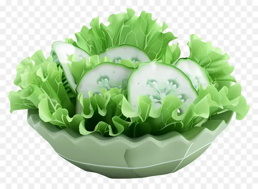 Ensalada Verde，Ensalada De Pepino PNG