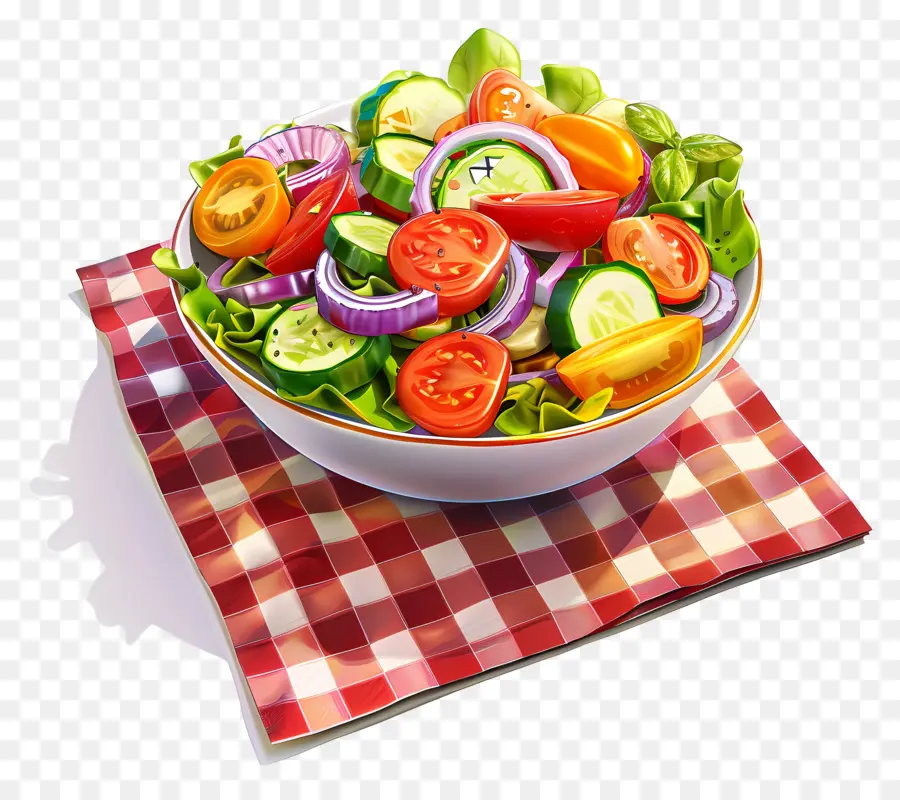 Ensalada Saludable，Ensalada De Verduras PNG