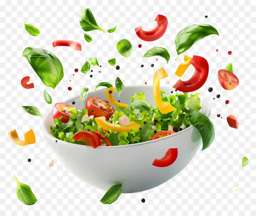 Ensalada Fresca，Ensalada De Hojas PNG