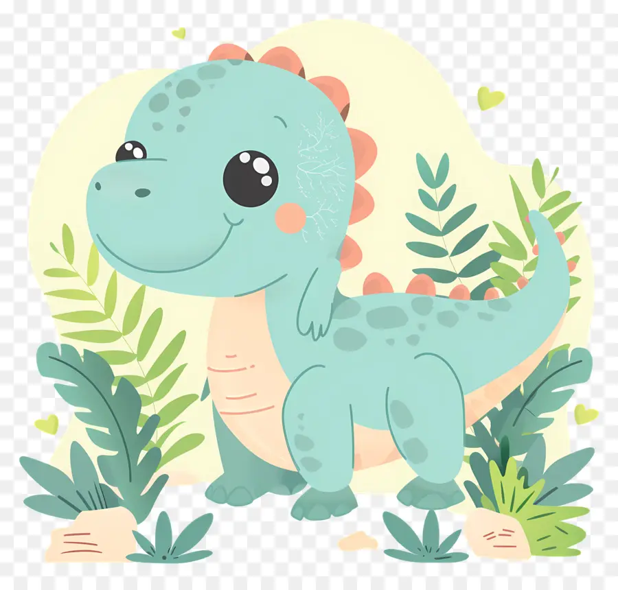 Dinosaurio De Dibujos Animados，Lindo Dinosaurio PNG