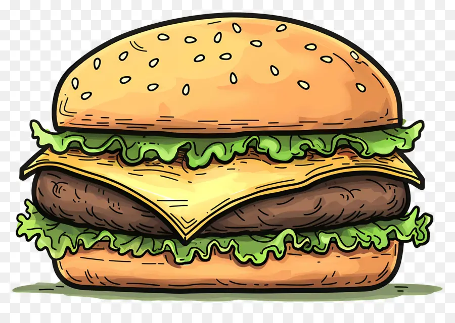 Hamburguesa De Carne，Hamburguesa Con Queso PNG