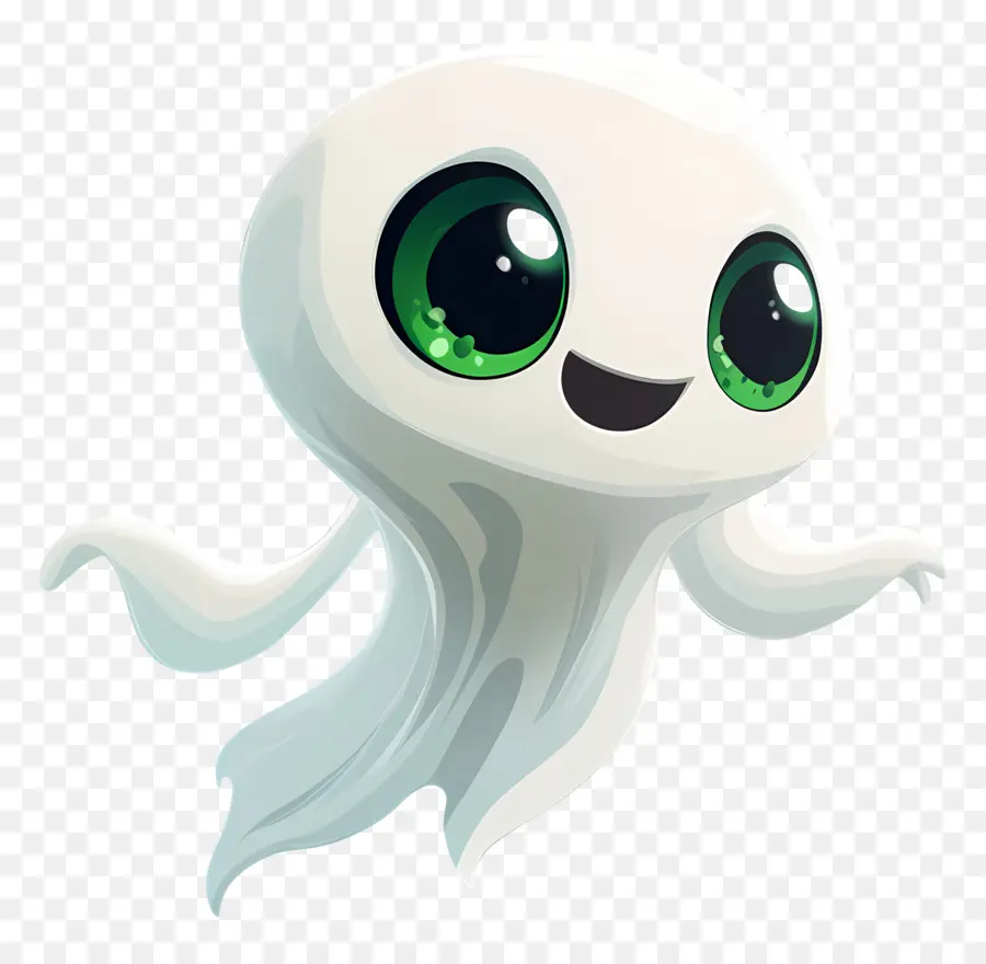 Fantasma De Dibujos Animados，Lindo Fantasma PNG