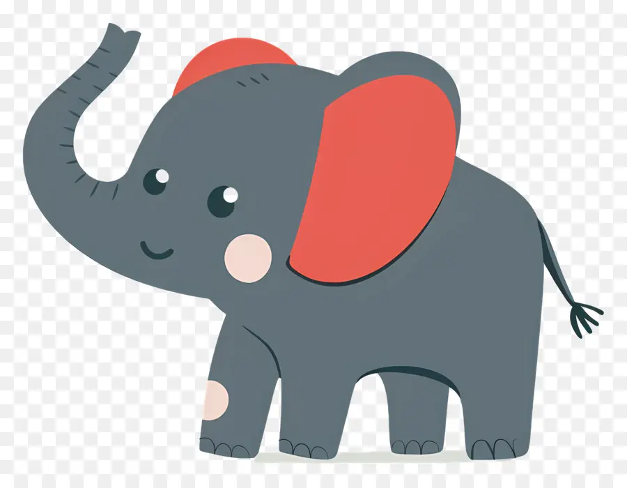 Lindo Elefante，Elefante Azul PNG