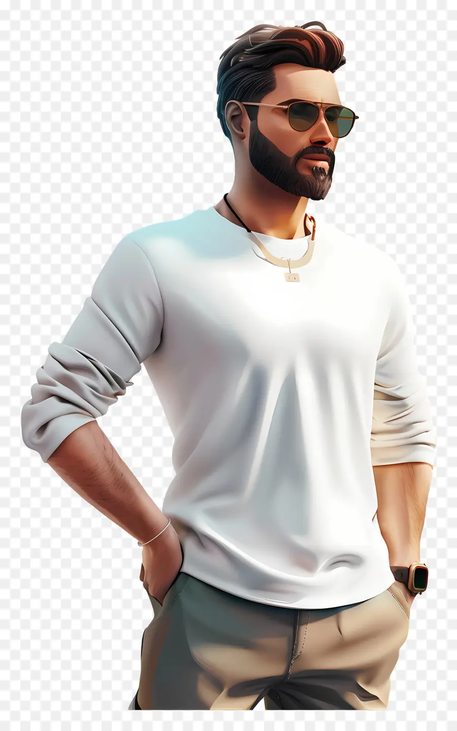 Hombre Genial，Hombre Con Estilo PNG