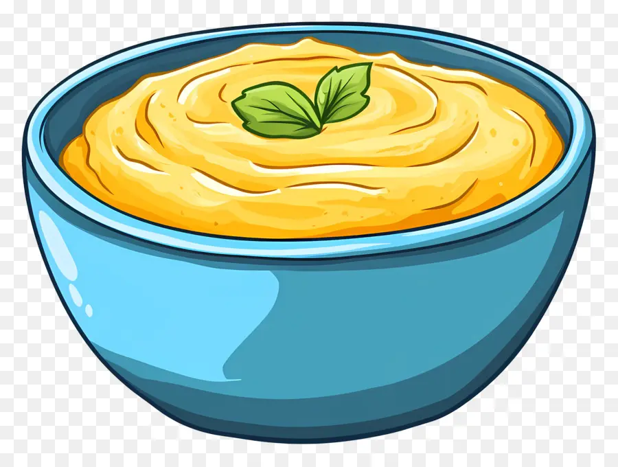 Hummus Amarillo，Sopa Cremosa Amarilla PNG