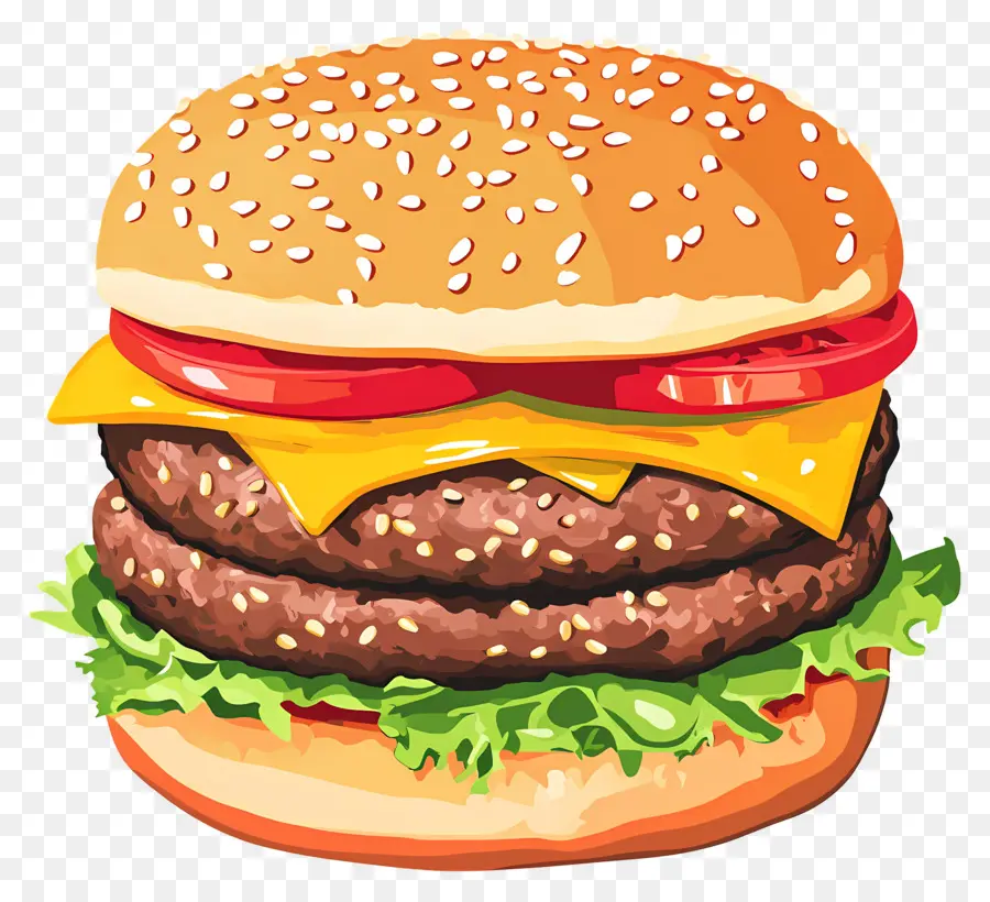 Hamburguesa De Carne，Hamburguesa Con Queso PNG