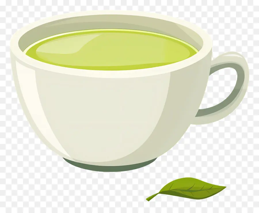 Bebida De Té Verde，Taza De Té Verde PNG