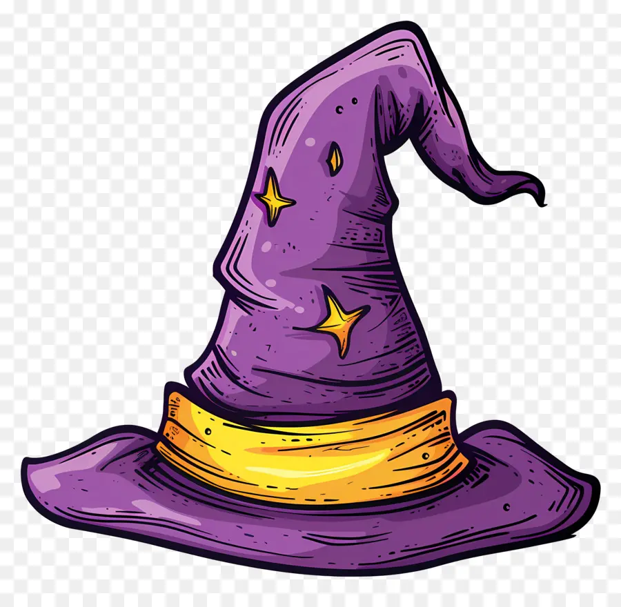 Gorra De Halloween，Sombrero De Mago PNG