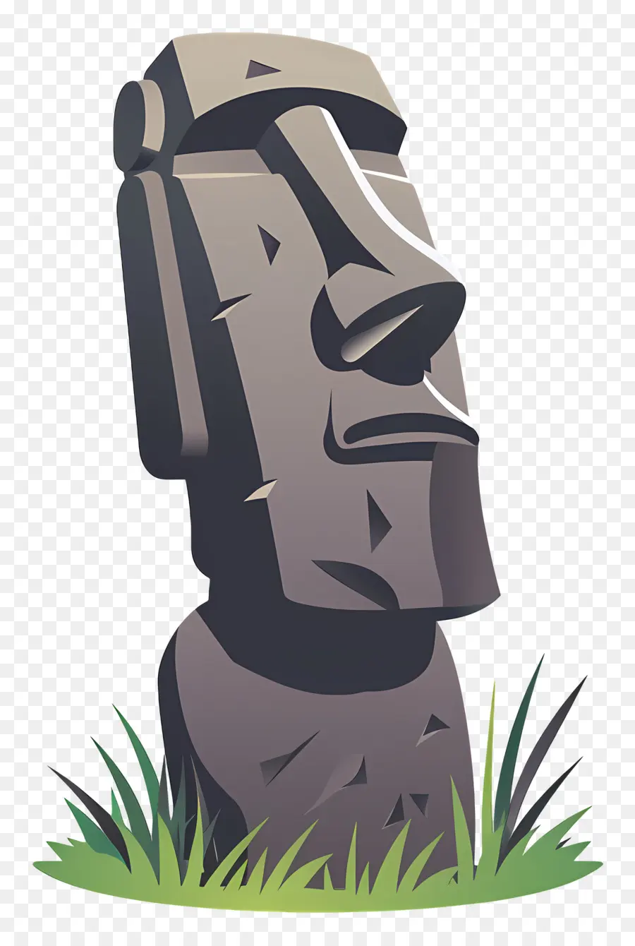 Moái，Estatua De La Isla De Pascua PNG