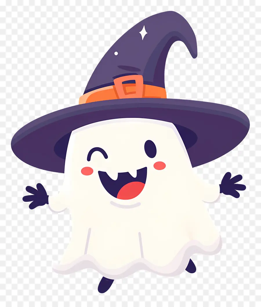 Fantasma De Dibujos Animados，Lindo PNG