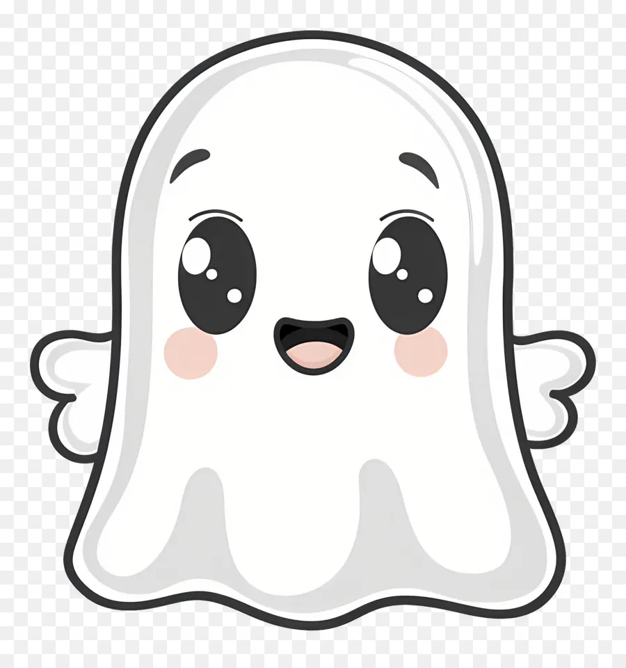 Fantasma De Dibujos Animados，Lindo Fantasma PNG