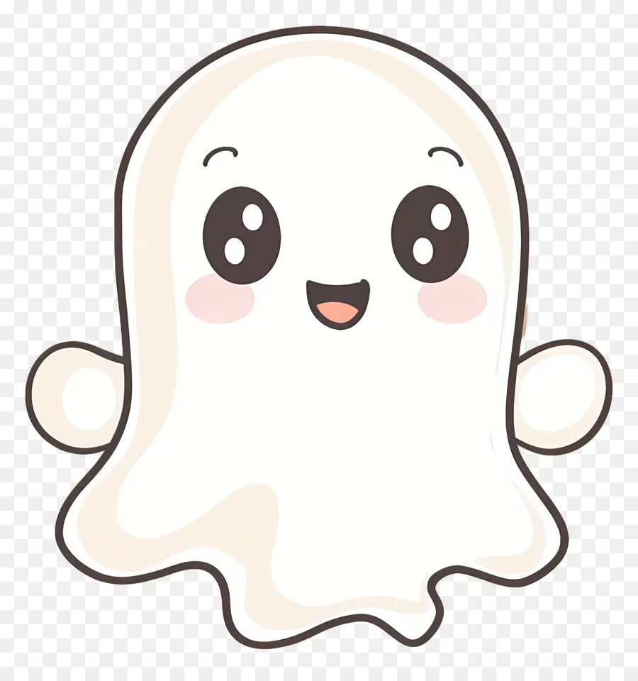 Fantasma Kawaii，Lindo Fantasma PNG