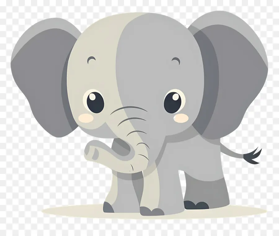 Lindo Elefante，Elefante Azul PNG