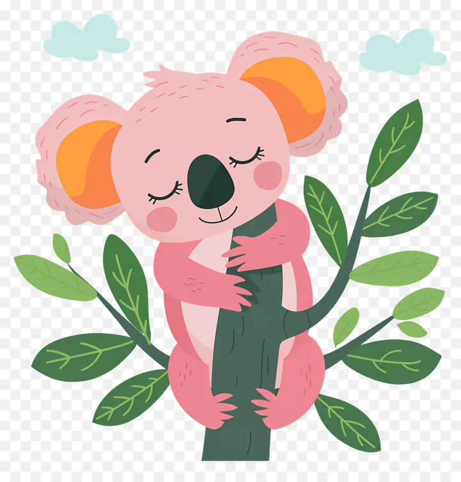 Lindo Koala，Koala Rosa PNG