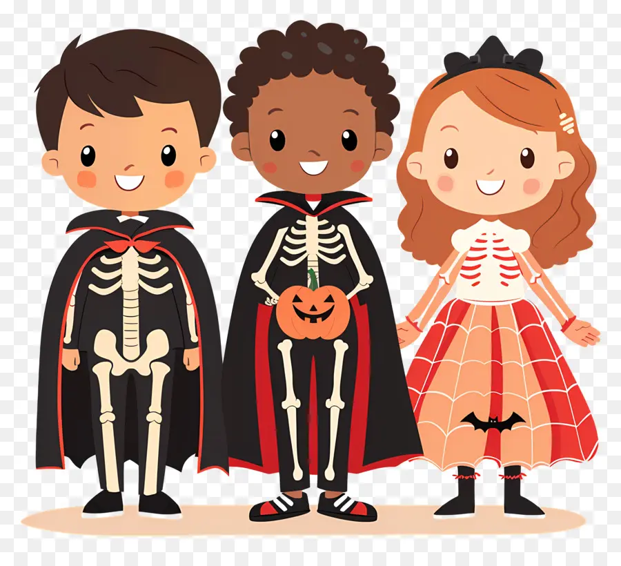 Niños De Halloween，Disfraces PNG