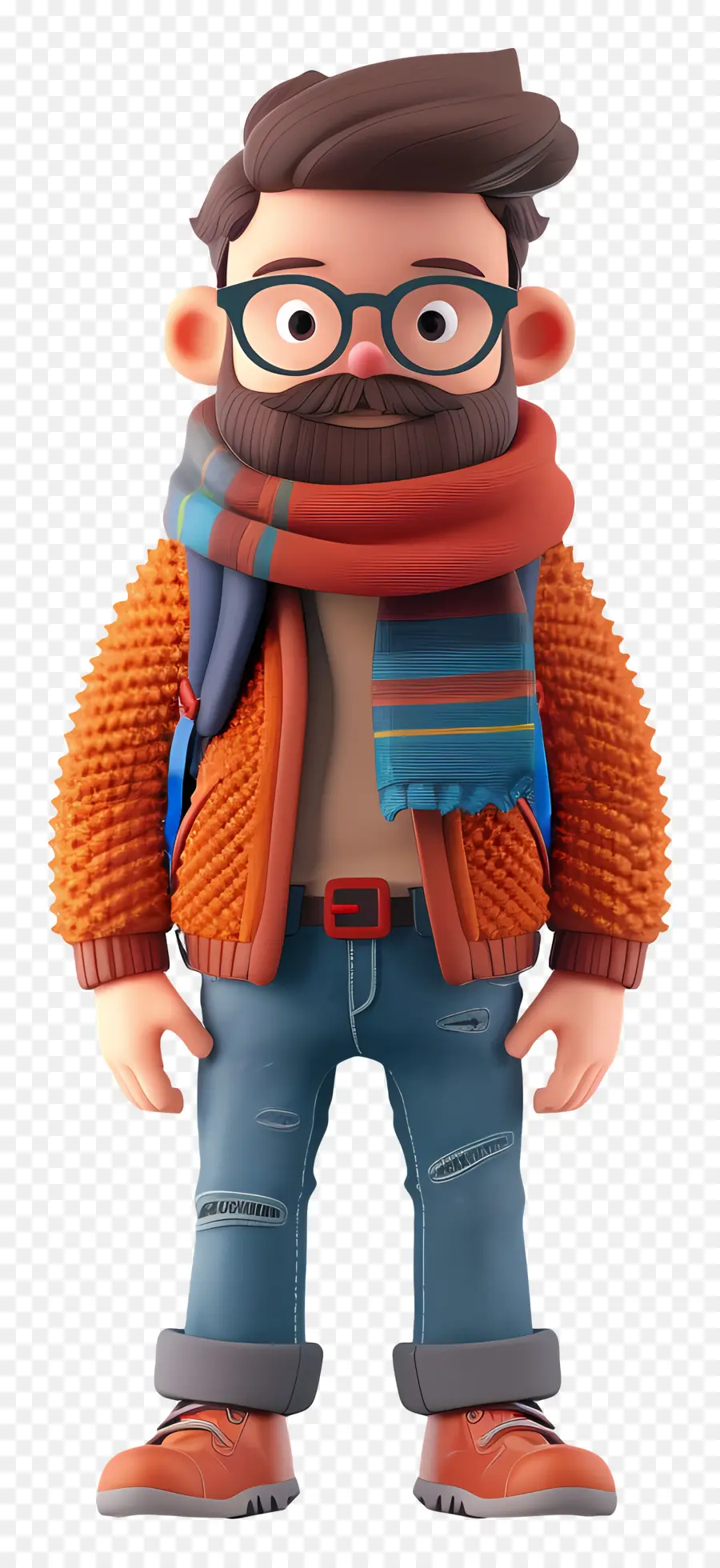 Hombre Genial，Personaje De Dibujos Animados PNG