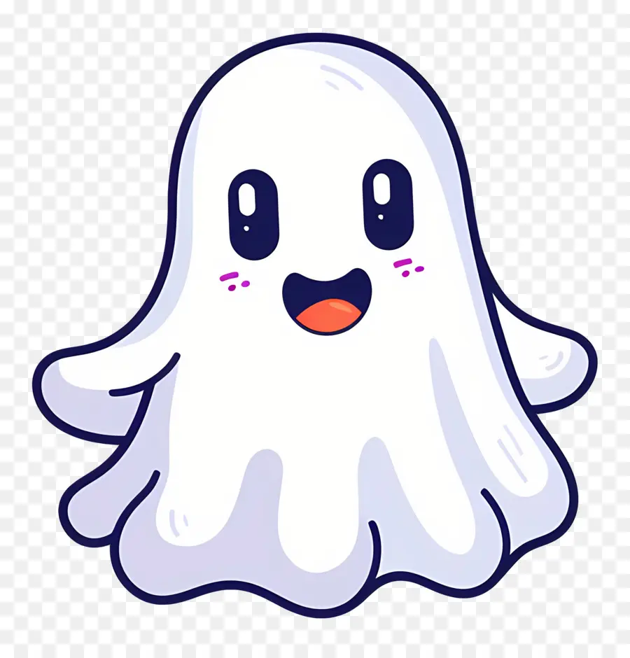 Fantasma Kawaii，Lindo Fantasma PNG