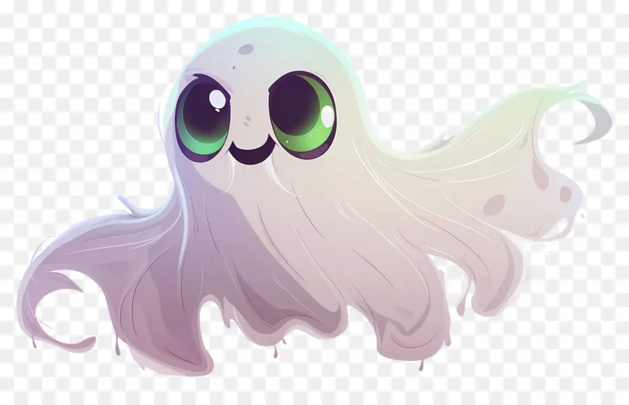 Fantasma De Dibujos Animados，Lindo Fantasma PNG