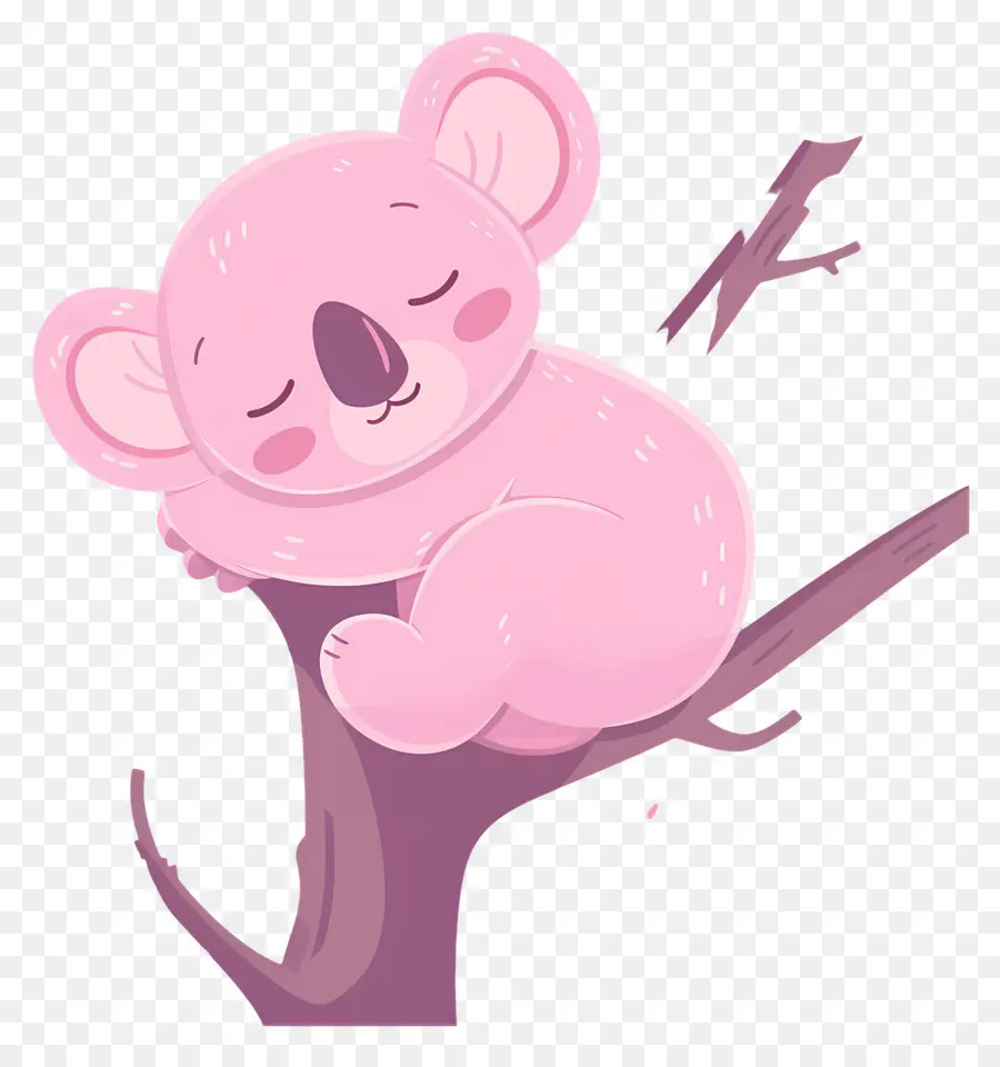 Lindo Koala，Koala Rosa PNG