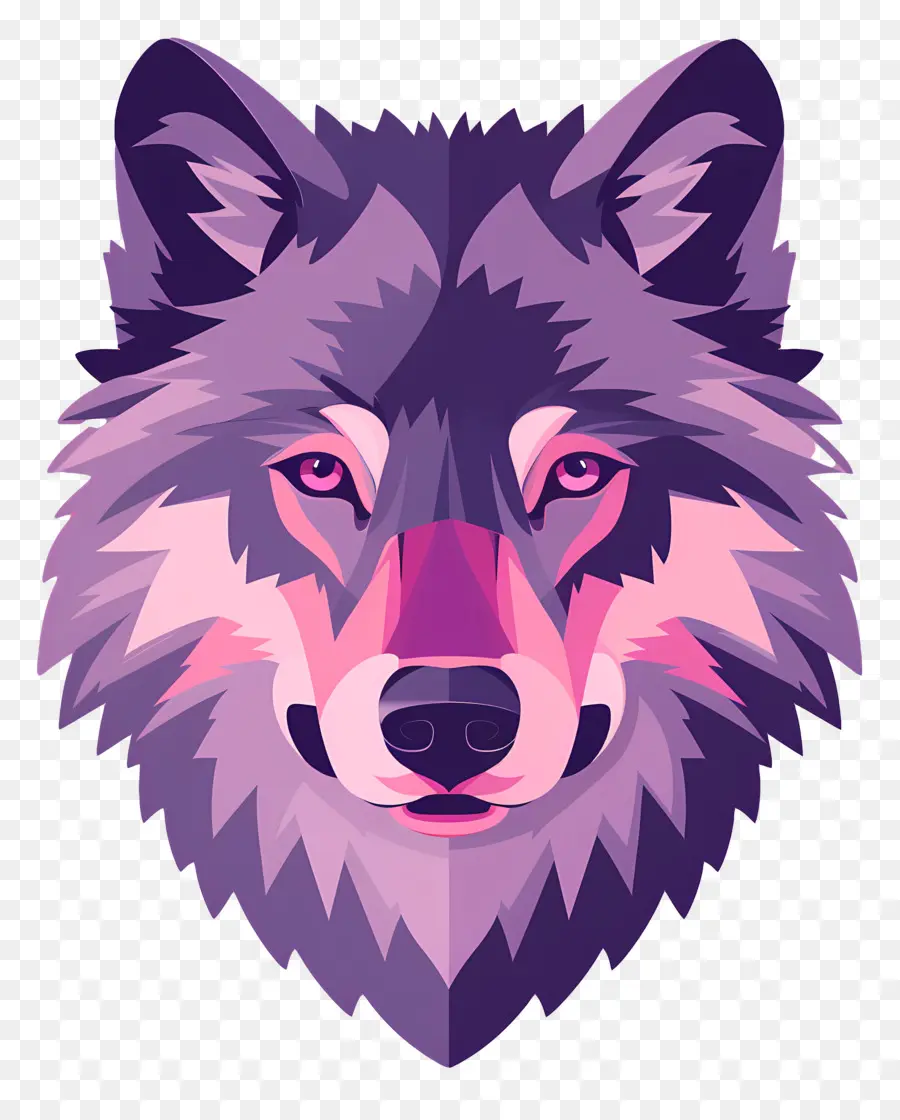 Cabeza De Lobo，Lobo De Dibujos Animados PNG