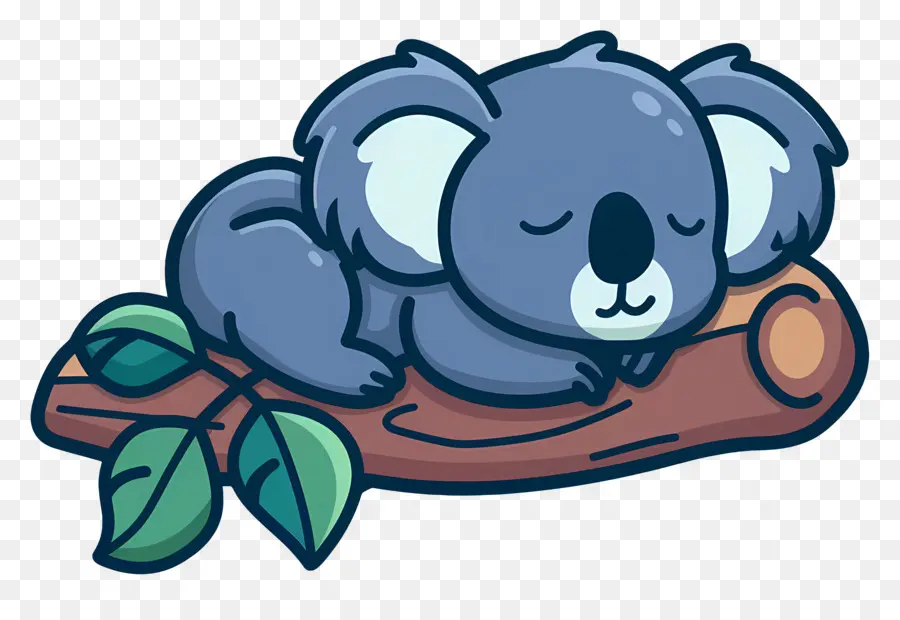 Lindo Koala，Koala Durmiendo PNG