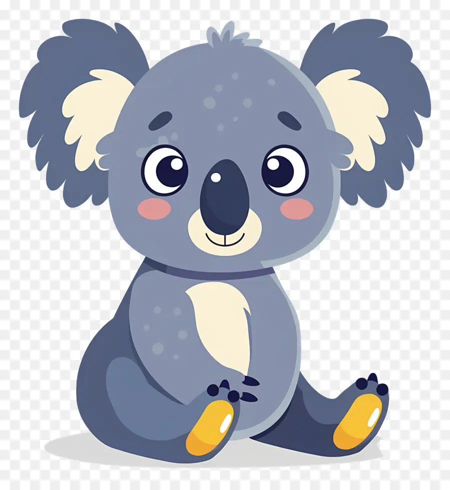 Lindo Koala，Koala De Dibujos Animados PNG