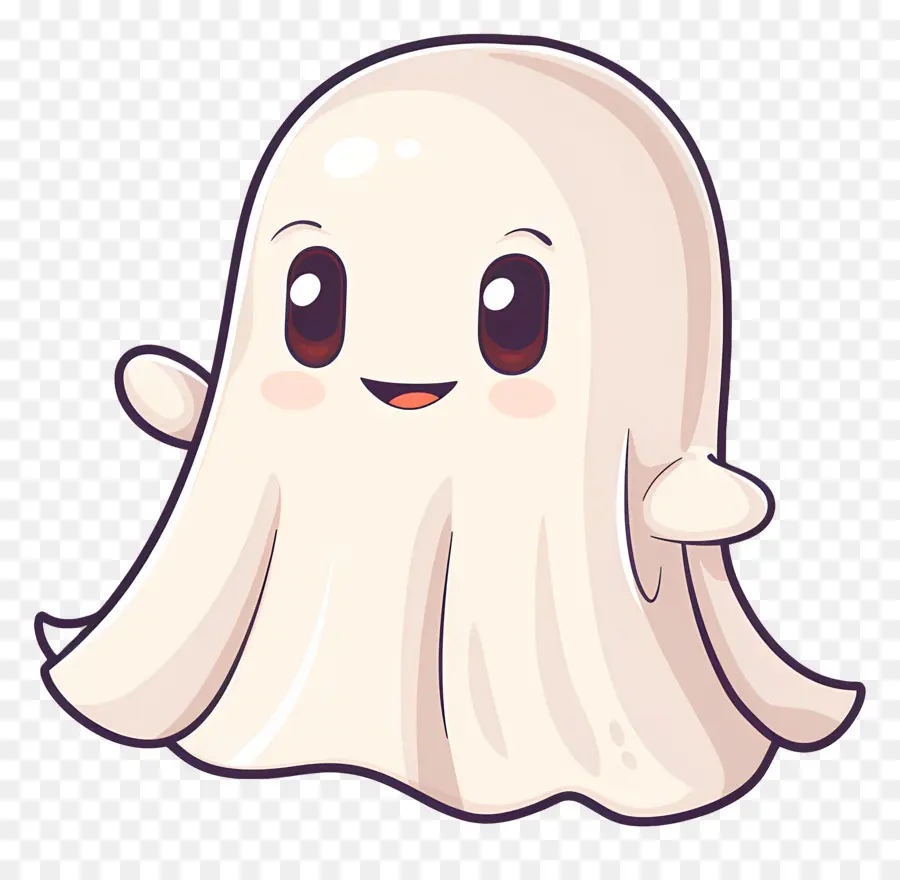 Fantasma Kawaii，Lindo Fantasma PNG