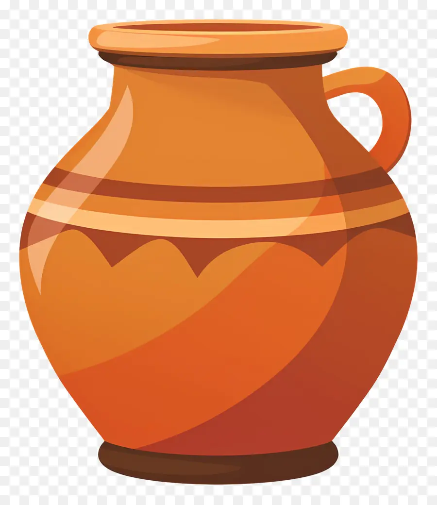 Olla De Barro India，Olla Estampada PNG