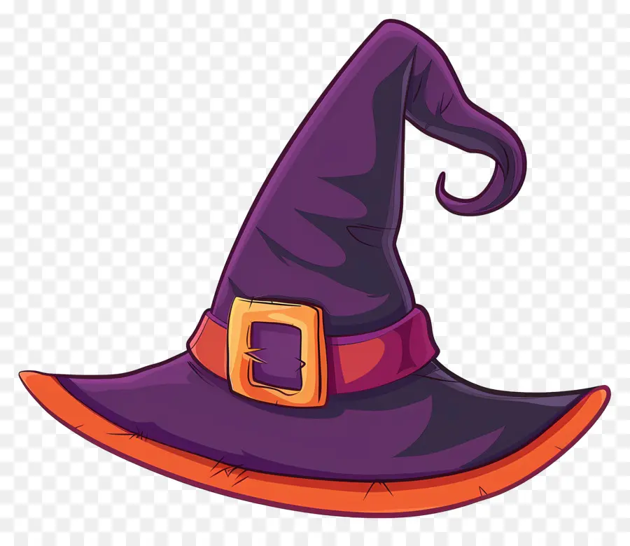 Gorra De Halloween，Sombrero De Bruja PNG