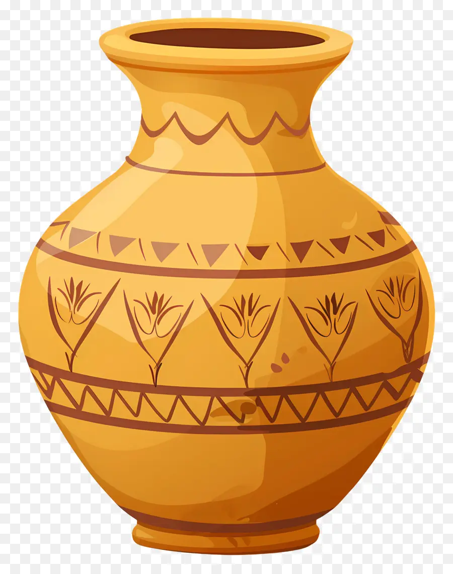 Olla India，Florero Decorativo PNG