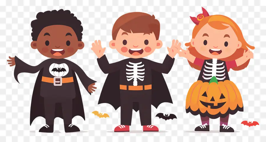 Niños De Halloween，Disfraces De Halloween PNG