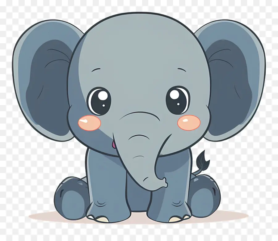 Lindo Elefante，Dibujos Animados PNG