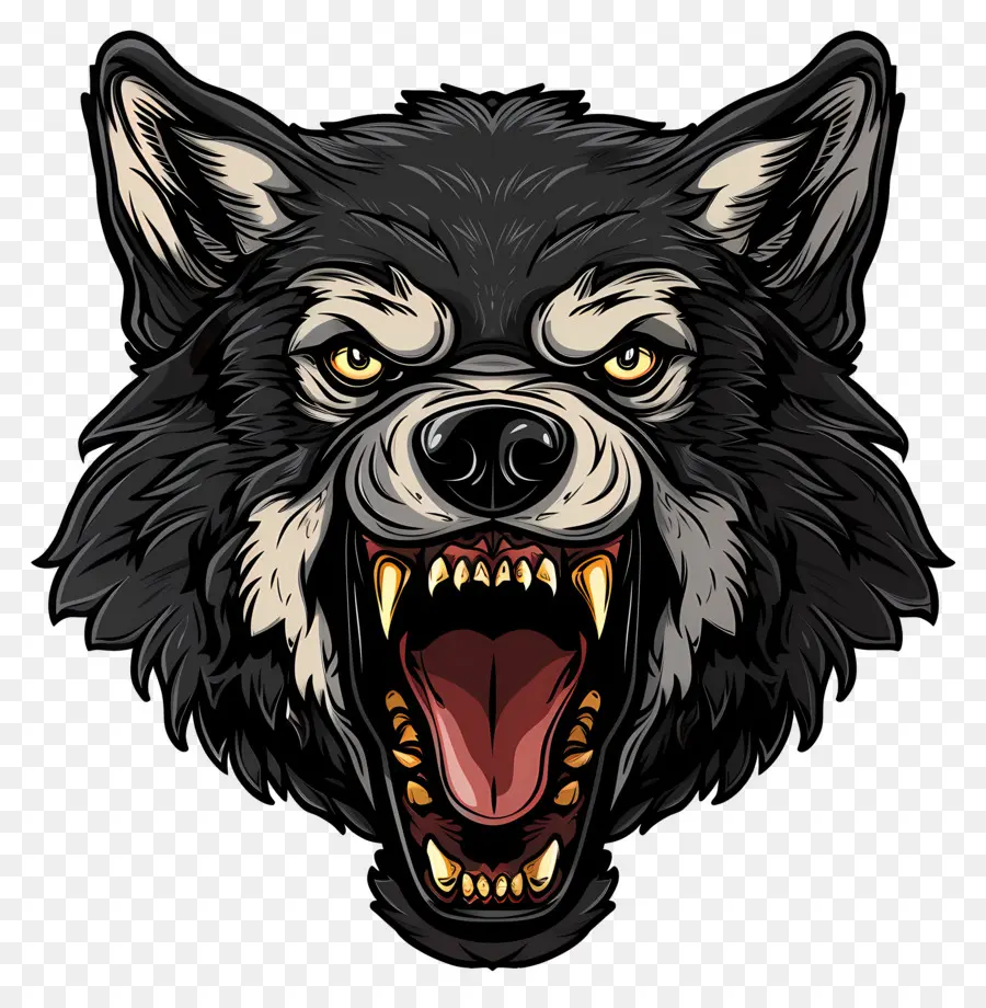 Cabeza De Lobo，Animal PNG