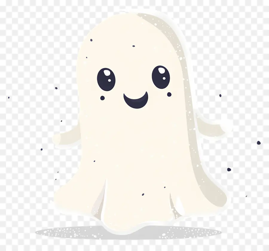 Fantasma De Dibujos Animados，Fantasma Blanco PNG