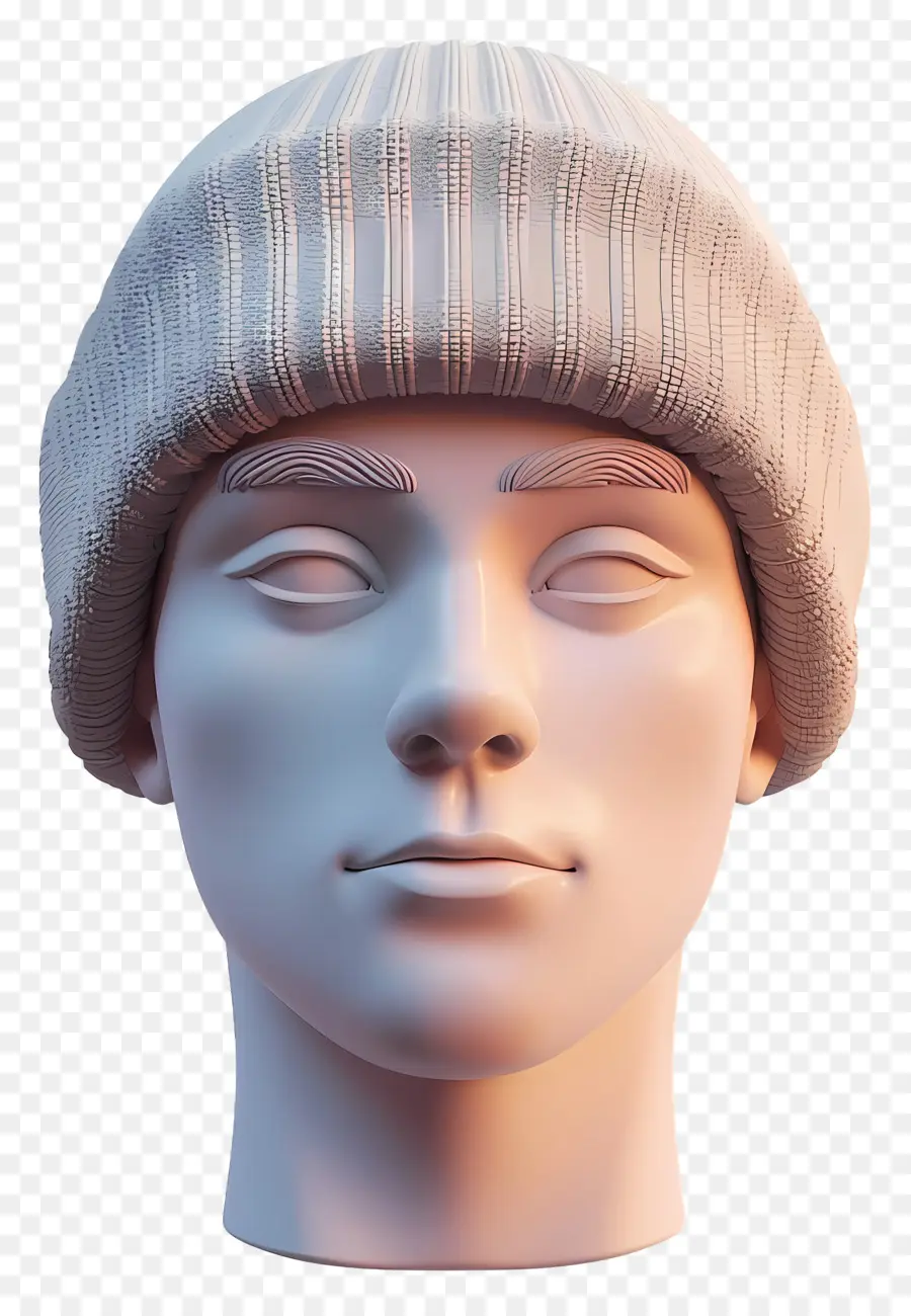 Cara De Hombre，Cabeza Con Gorro PNG