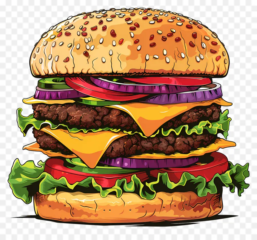 Hamburguesa De Carne，Hamburguesa Con Queso PNG