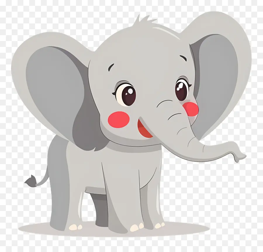 Lindo Elefante，Dibujos Animados PNG