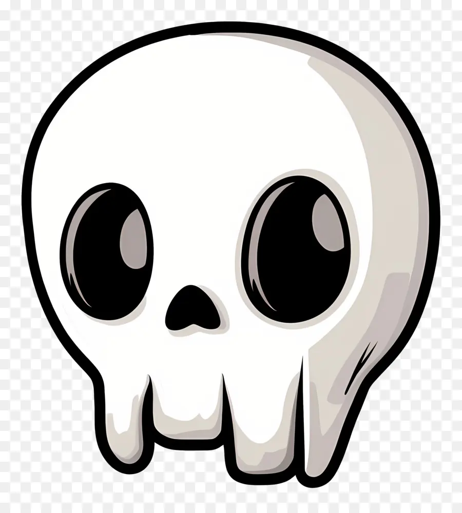 Fantasma De Dibujos Animados，Calavera De Dibujos Animados PNG