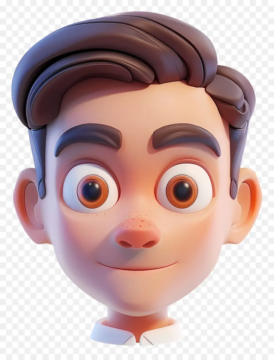 Cara De Hombre，Niño De Dibujos Animados PNG