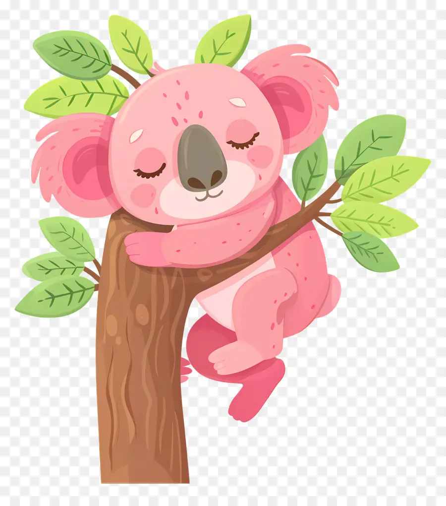 Lindo Koala，Koala En árbol PNG