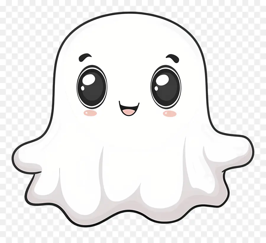 Fantasma De Dibujos Animados，Lindo Fantasma PNG