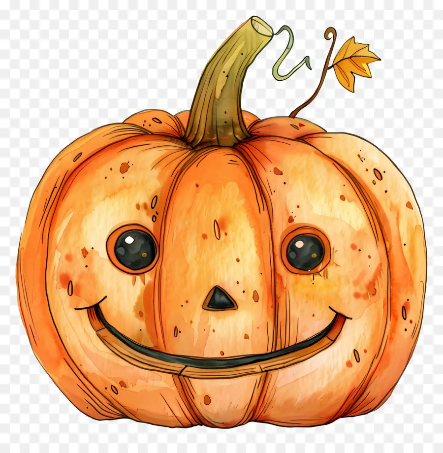 Calabaza Espeluznante，Calabaza Sonriente PNG