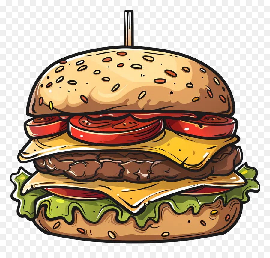 Hamburguesa De Carne，Hamburguesa Con Queso PNG