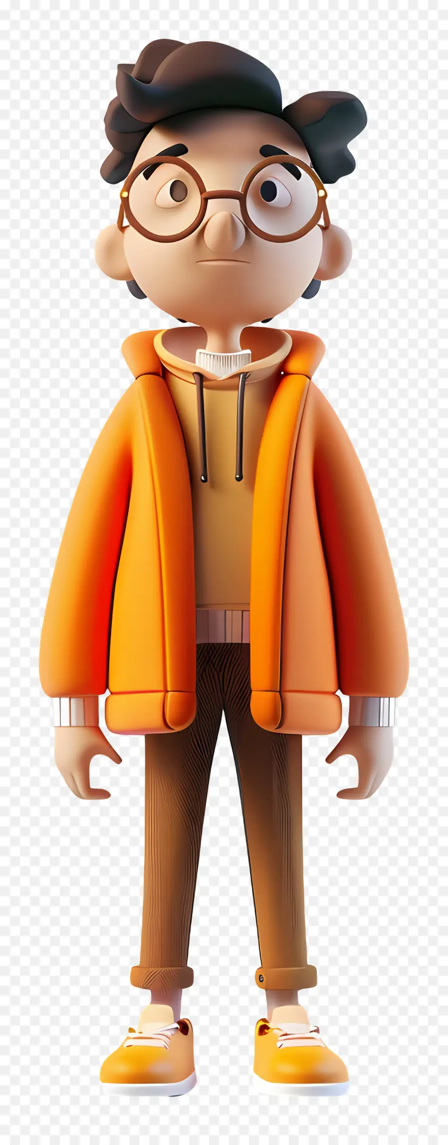 Hombre Genial，Personaje De Dibujos Animados PNG