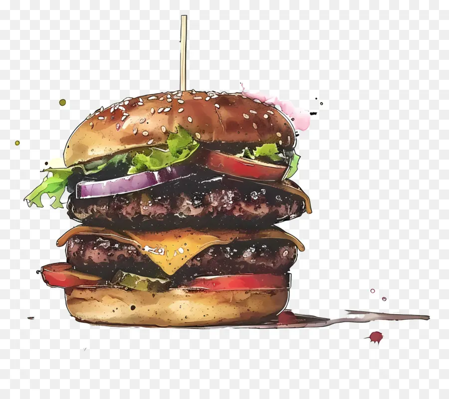 Hamburguesa De Carne，Hamburguesa Con Queso PNG