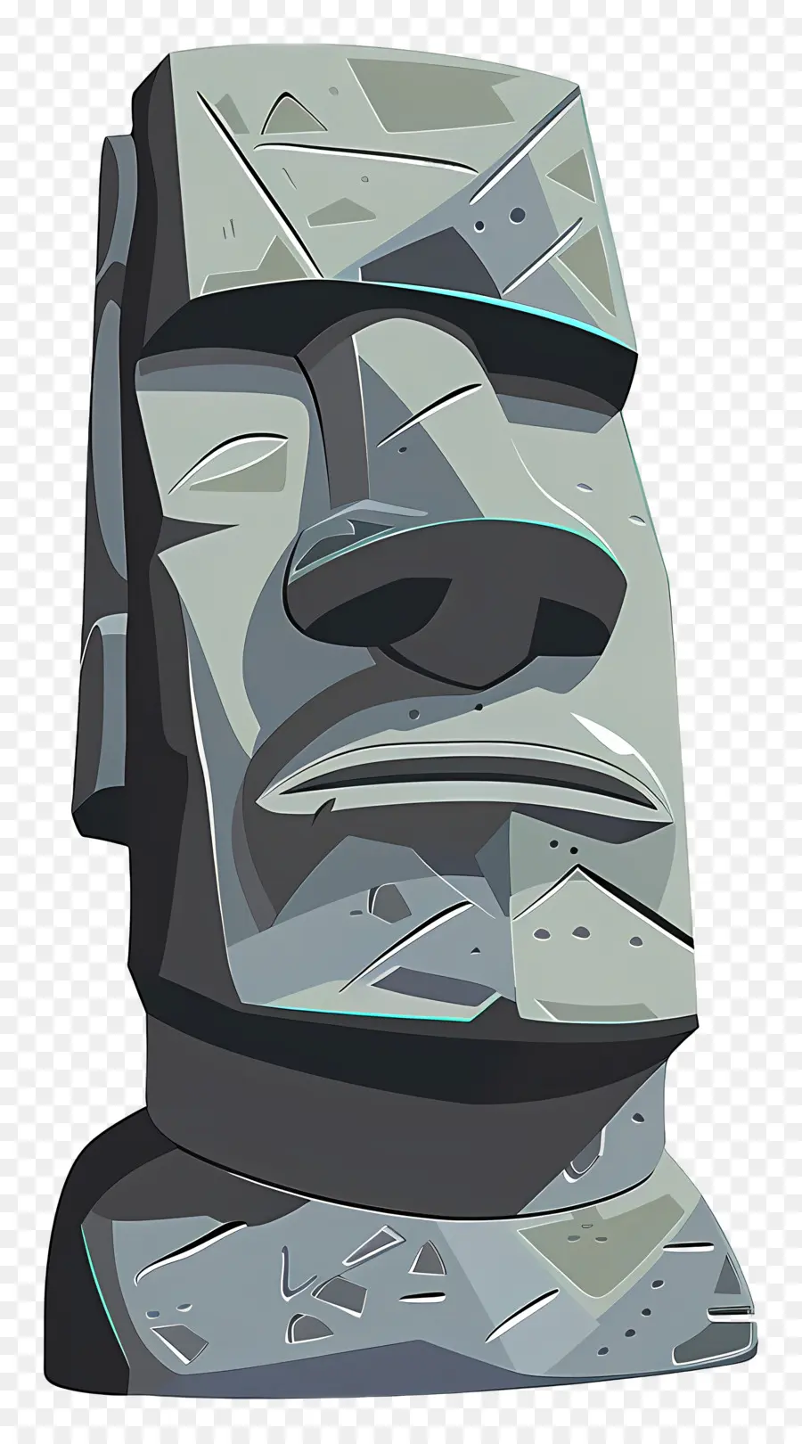 Moái，Estatua De Piedra PNG